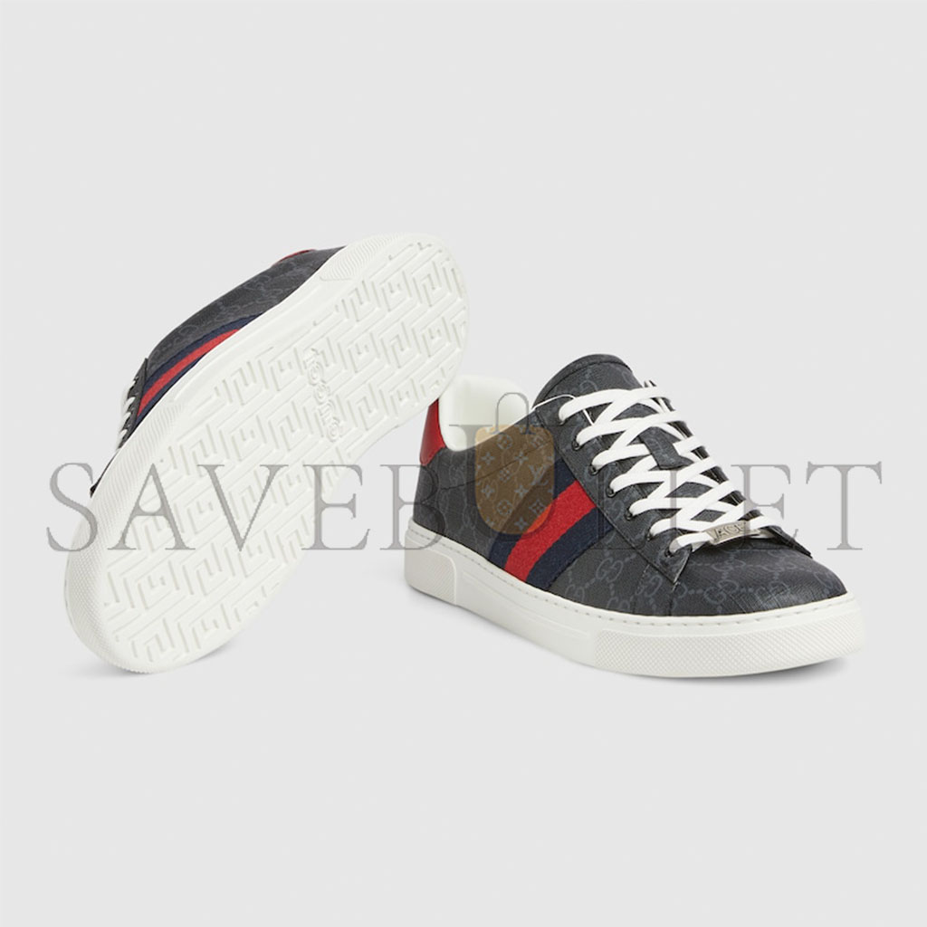 GUCCI MEN'S GUCCI ACE SNEAKER WITH WEB 760775 